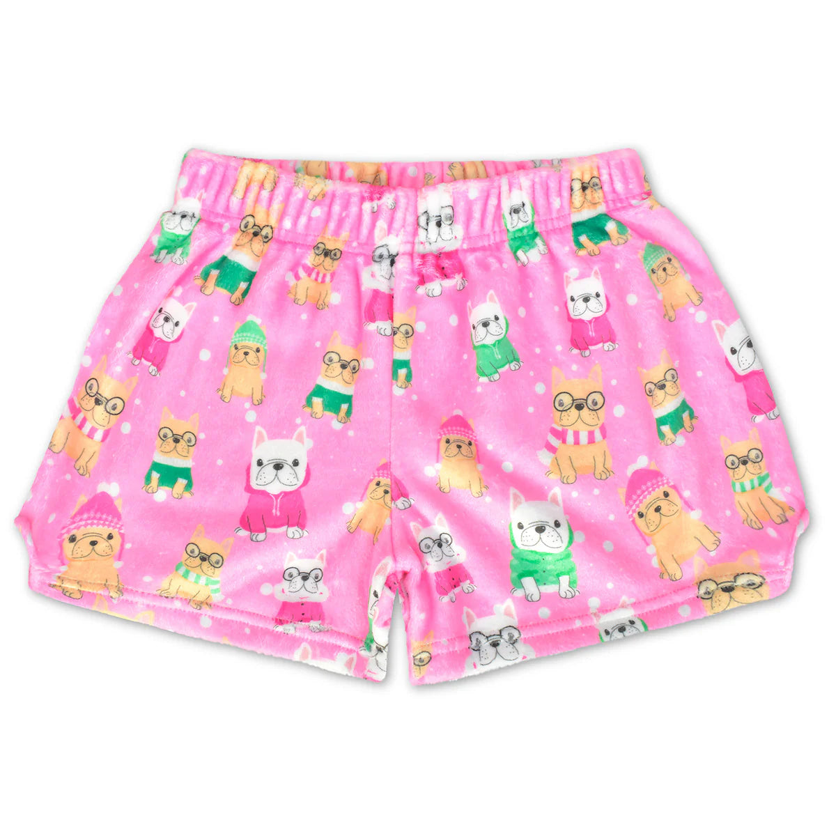 I Scream Best In Snow Plush Shorts