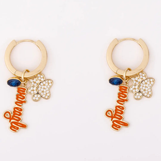 Michelle Mcdowell War Eagle Dangle Earrings