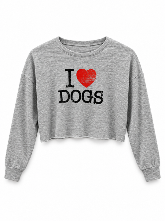 Girls' I Love Dogs Long Sleeve