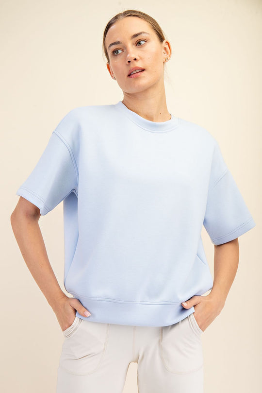 Fluttering Breeze Short Sleeve Top