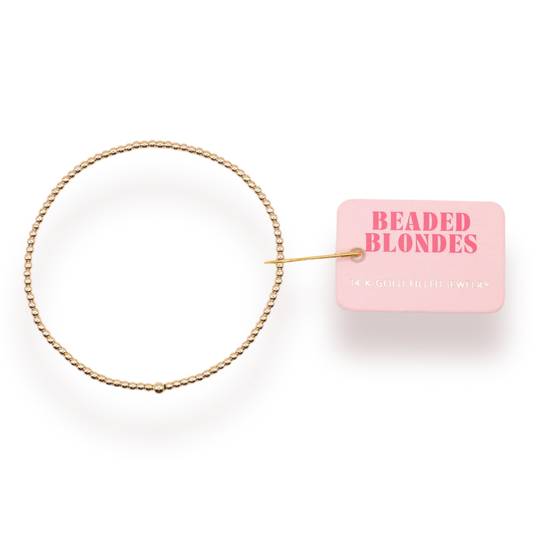 Beaded Blondes Standard 6.75 Inch Bracelet