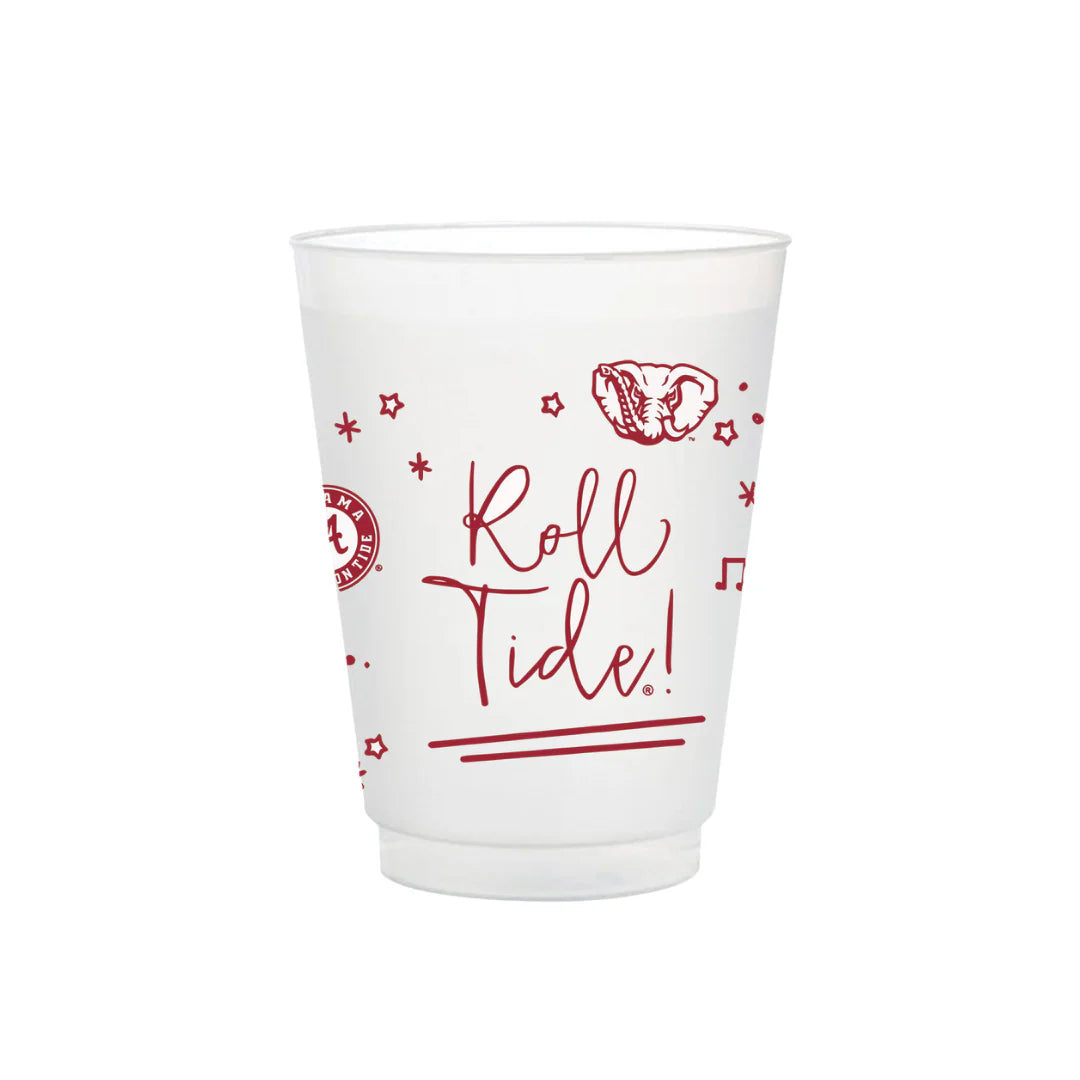 Colliegate Frosted Flex Party Cups