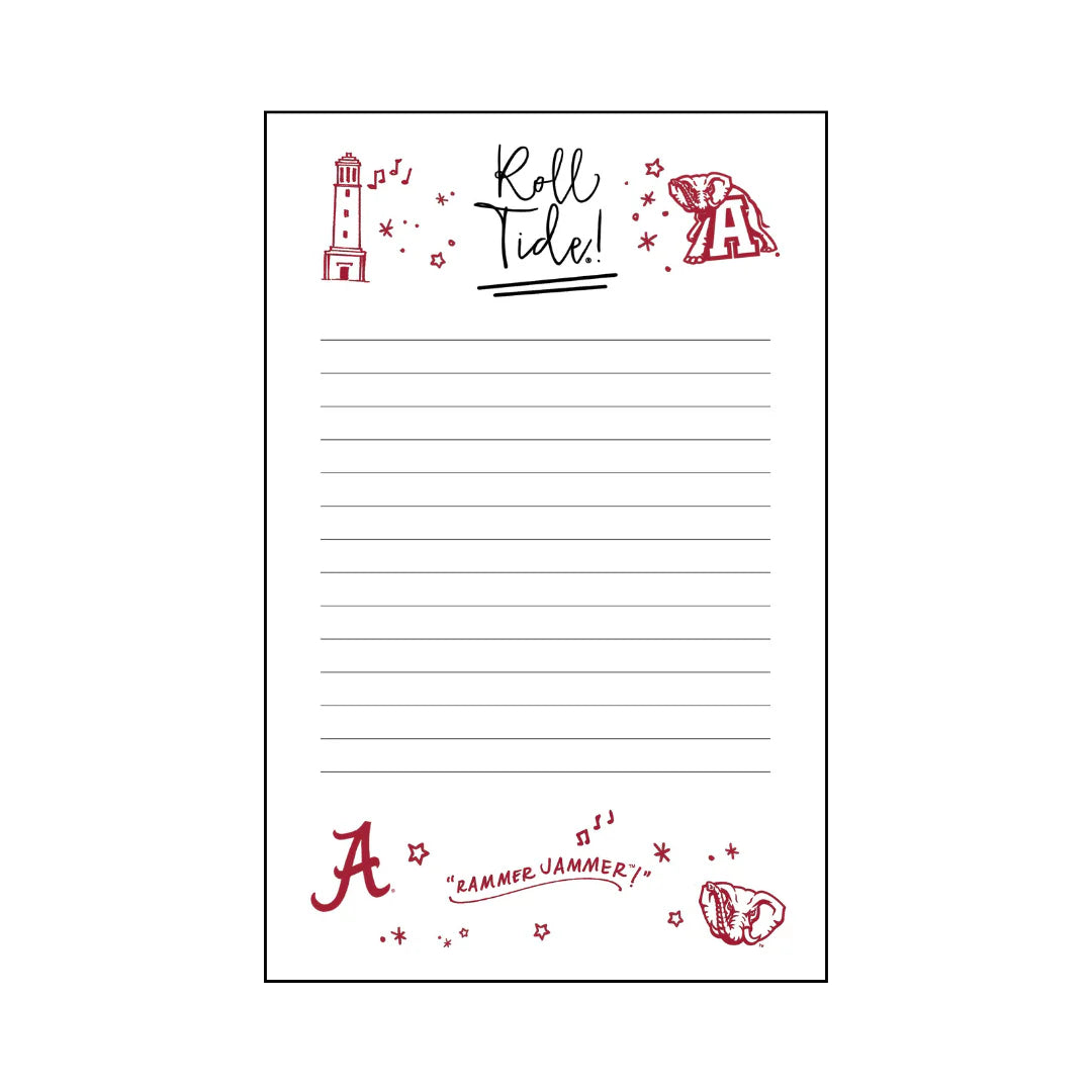 Collegiate Confetti Notepad