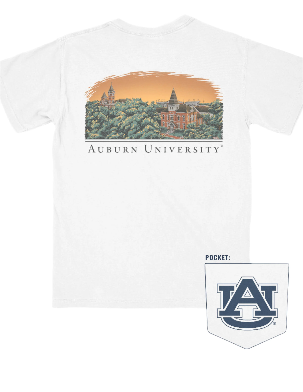 Auburn Skyline Tee