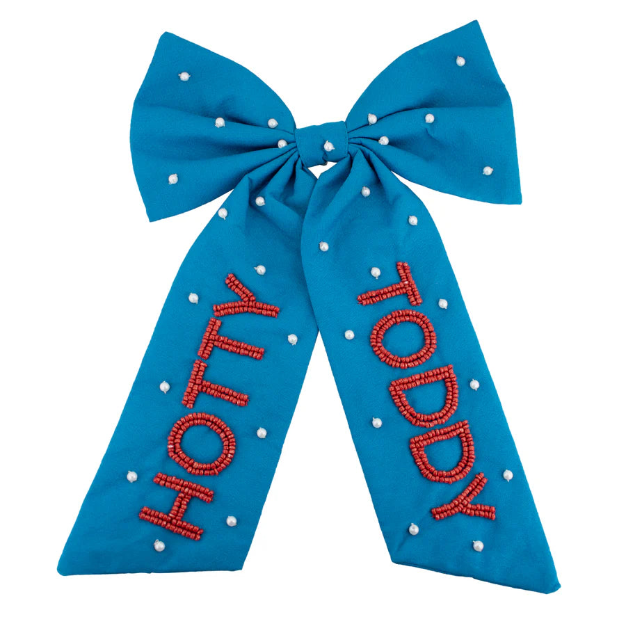 Capri Designs Beaded Hair Bow