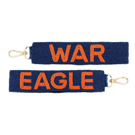 Capri Designs Collegiate Beaded Key Loop