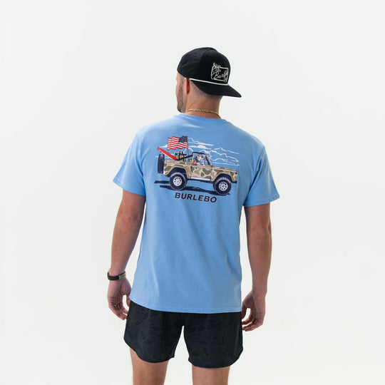 Burlebo Camo Beach Crusier Tee