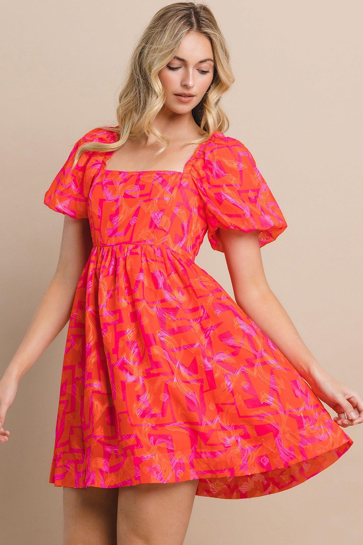 Punch Of Color Dress