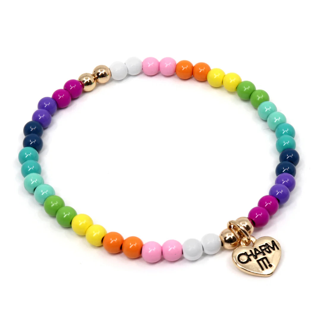Charm It!  Stretch Bead Bracelet