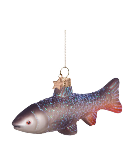 Green Carp Ornament