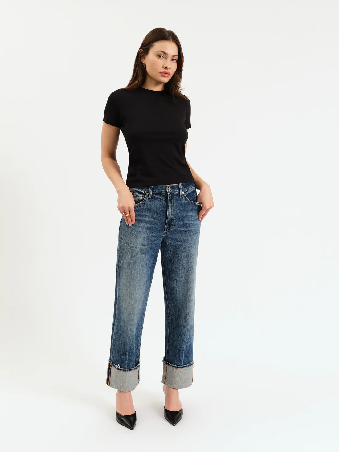 Daze Eastside Loose Cuff Jean