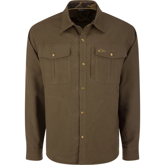 Drake Delta Moleskin Shirt Jacket