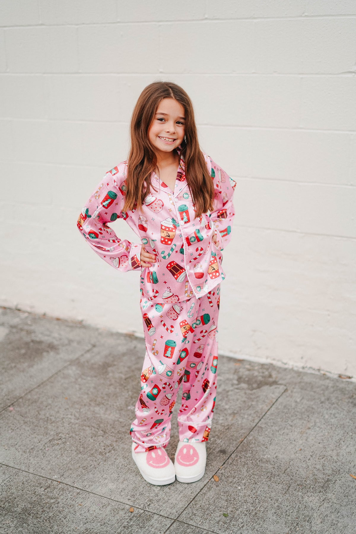 Kids Stoopher Christmas PJ Top