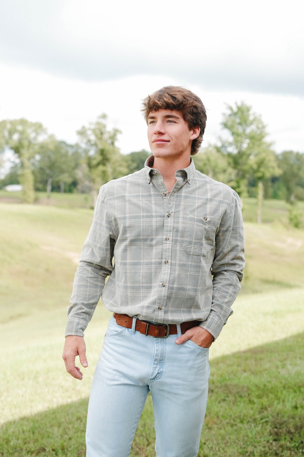 Southern Shirt Braxton Lightweight Cord Flannel