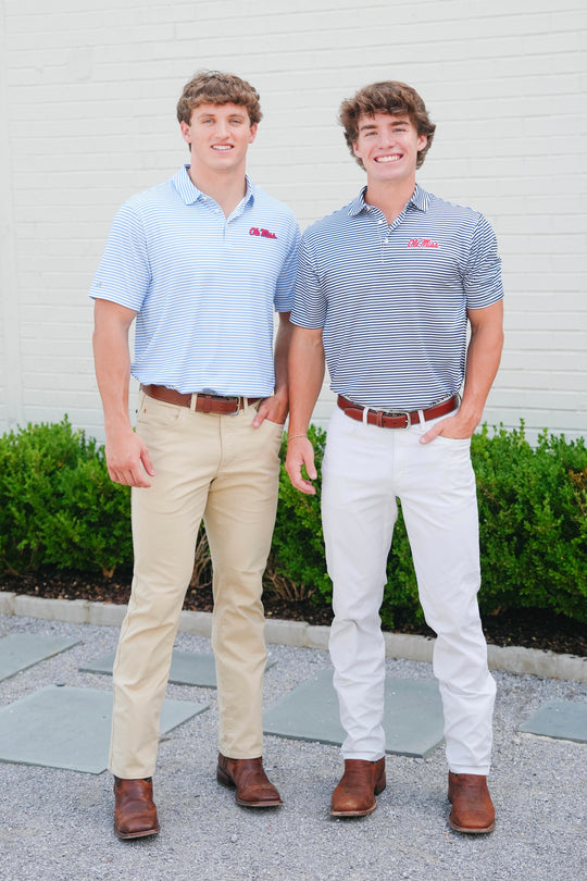 Antigua Skills Ole Miss Script Polo