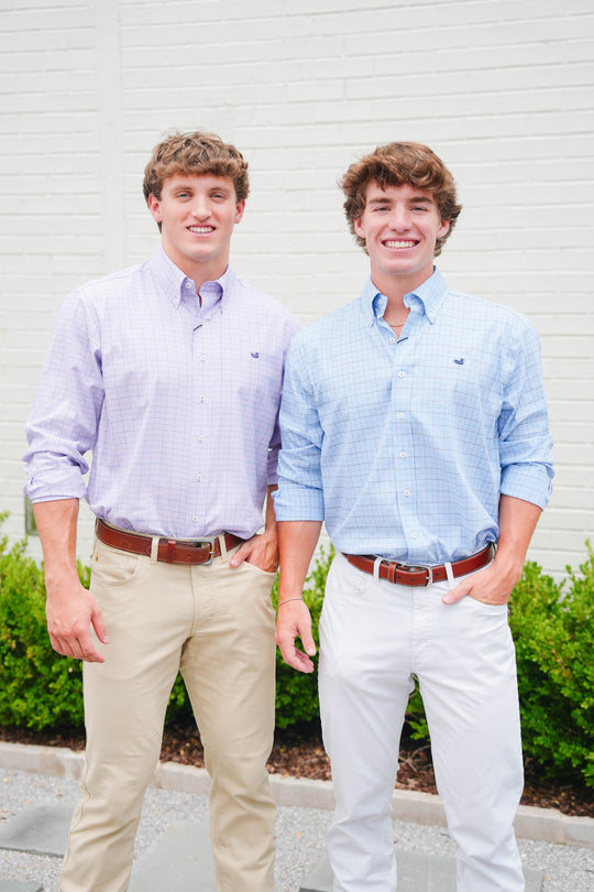 Southern Marsh Dyer Performance Gingham Dress Shirt