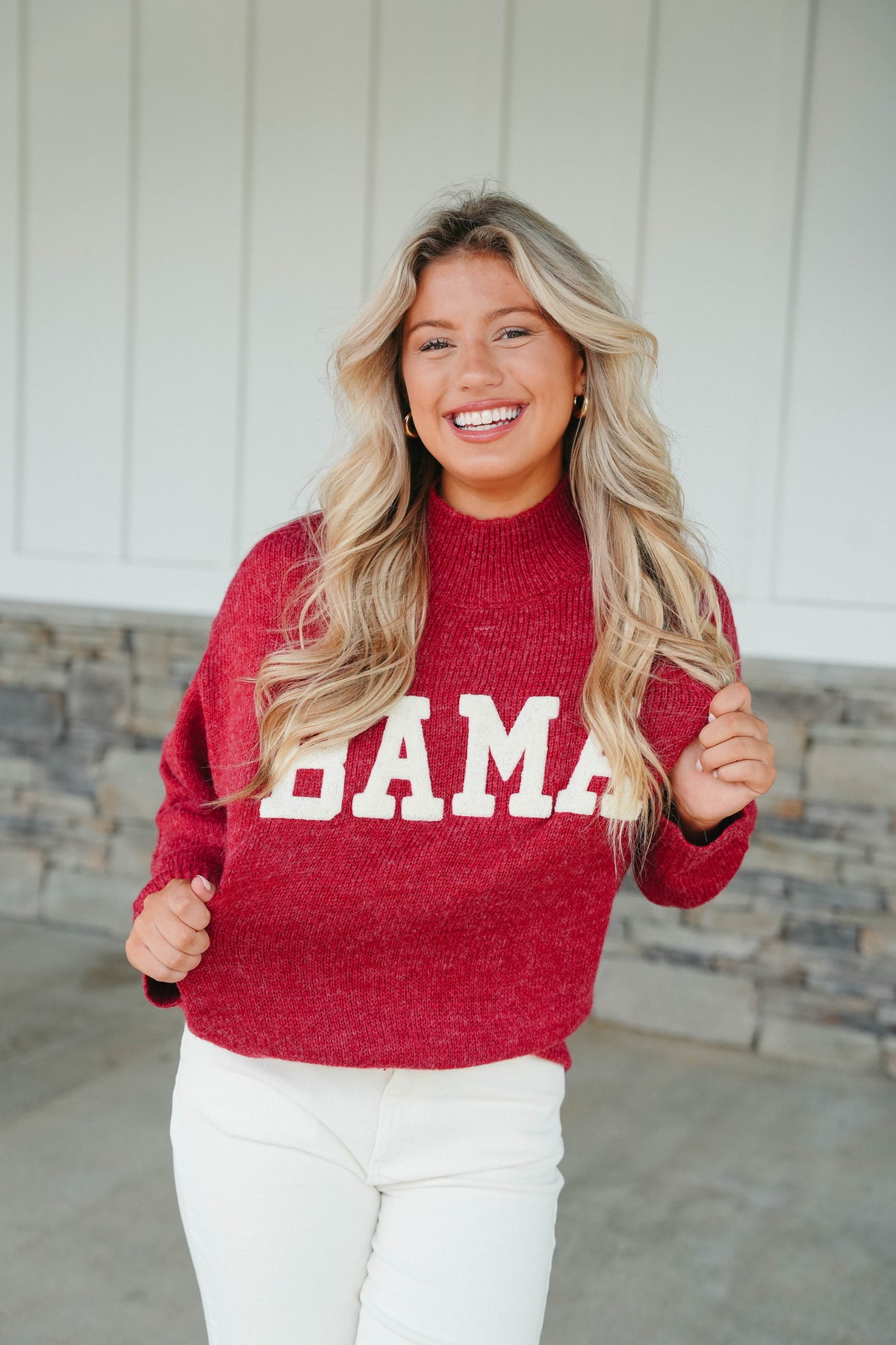 Gameday Social Bama Varsity TRL Sweater