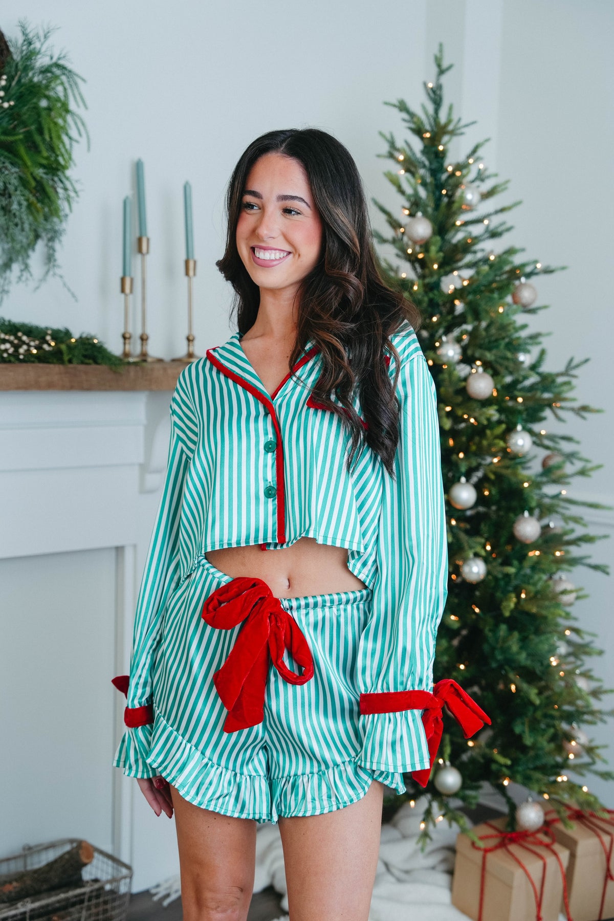 8 Oak Lane Pajama Top