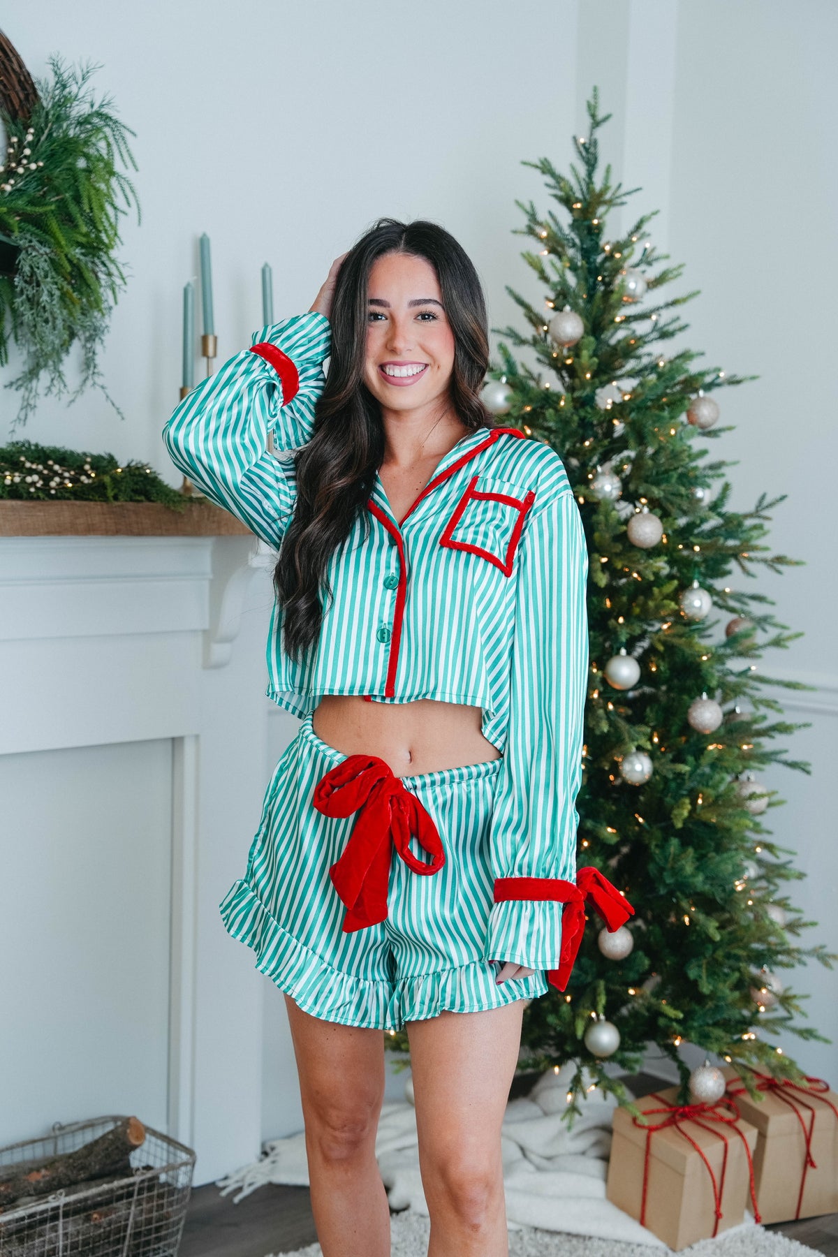 8 Oak Lane Pajama Top