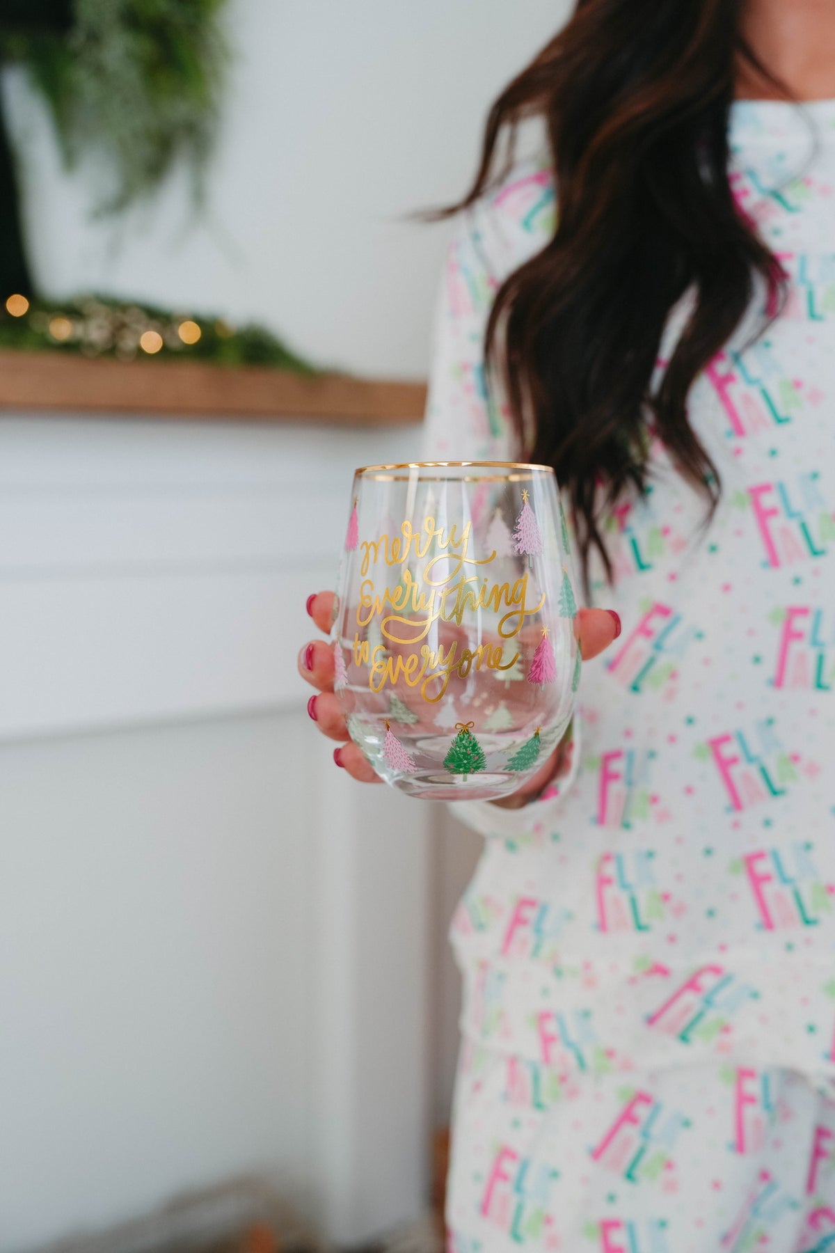 Mary Square Stemless Wine Glass