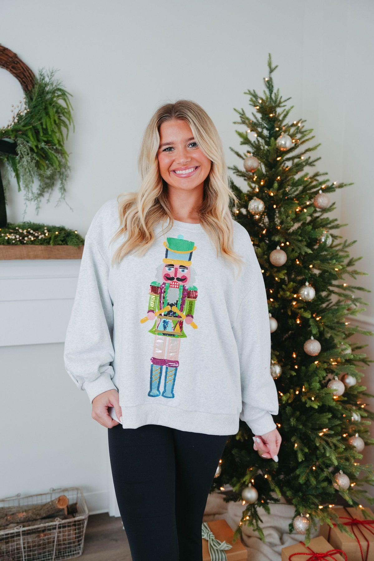 Queen of Sparkles Nutcracker Drummer Sweatshirt