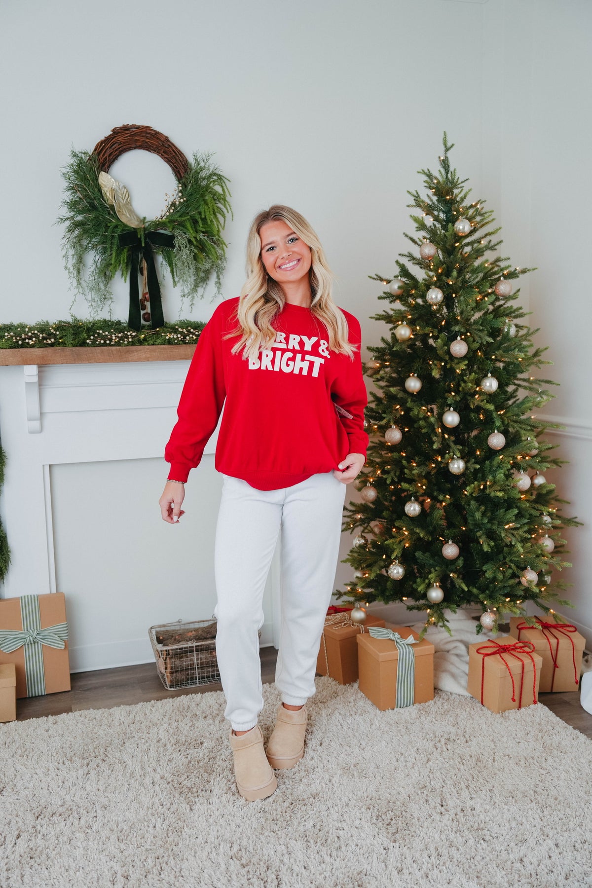 Z Supply Merry And Bright Sweatshirt