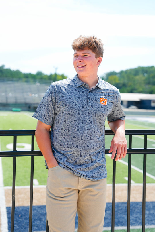 Antigua Relentless "AU" Polo