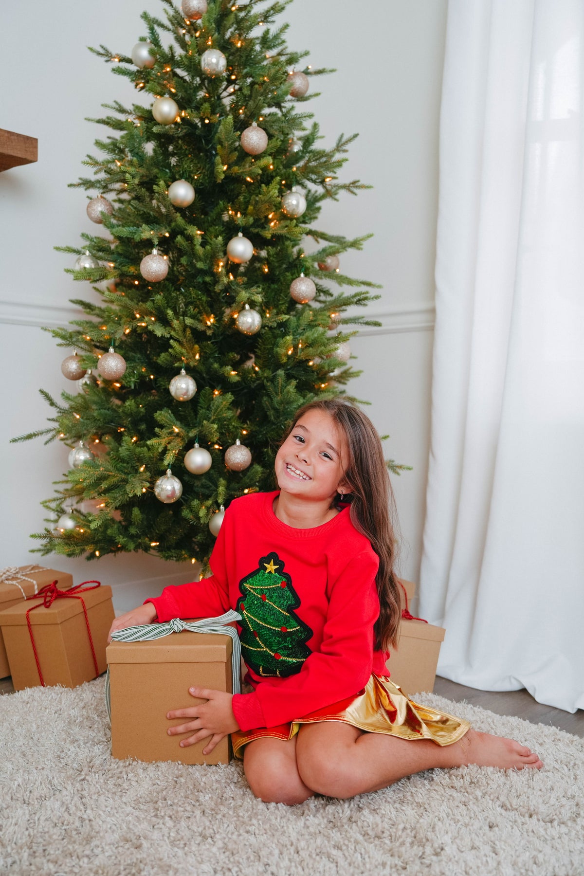 Rockin&#39; Around The Christmas Tree Sweatshirt Youth