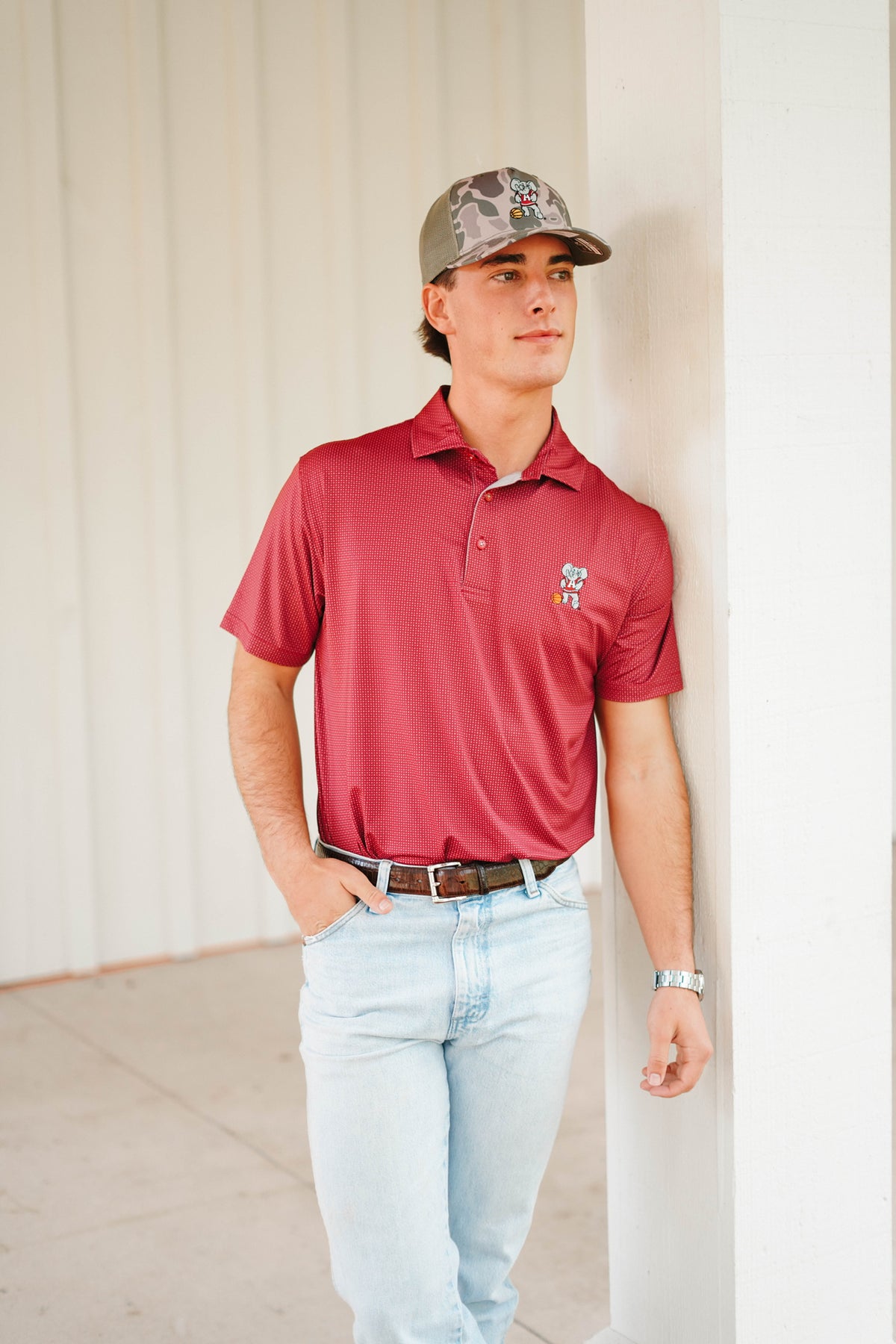 Alabama Basketball Polo