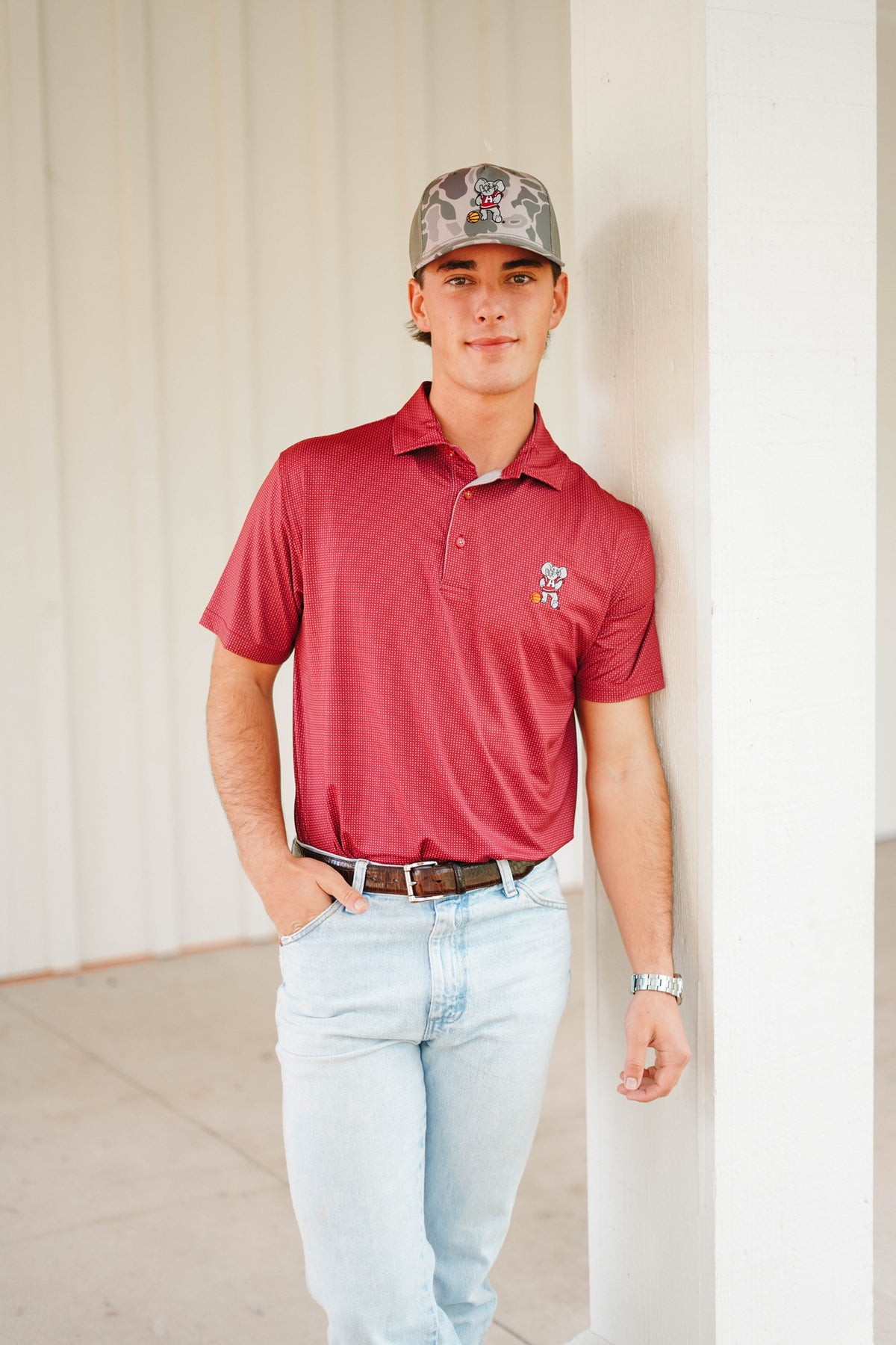 Alabama Basketball Polo