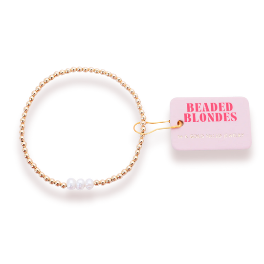 Beaded Blondes Standard 6.75 Inch Harper Bracelet
