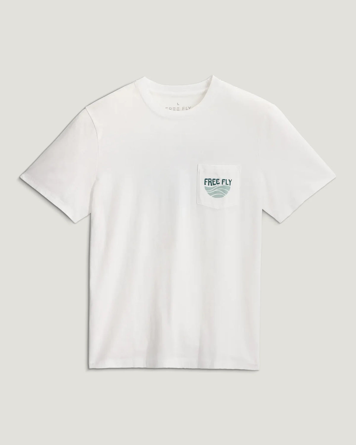 Free Fly Blue Edge Pocket Tee