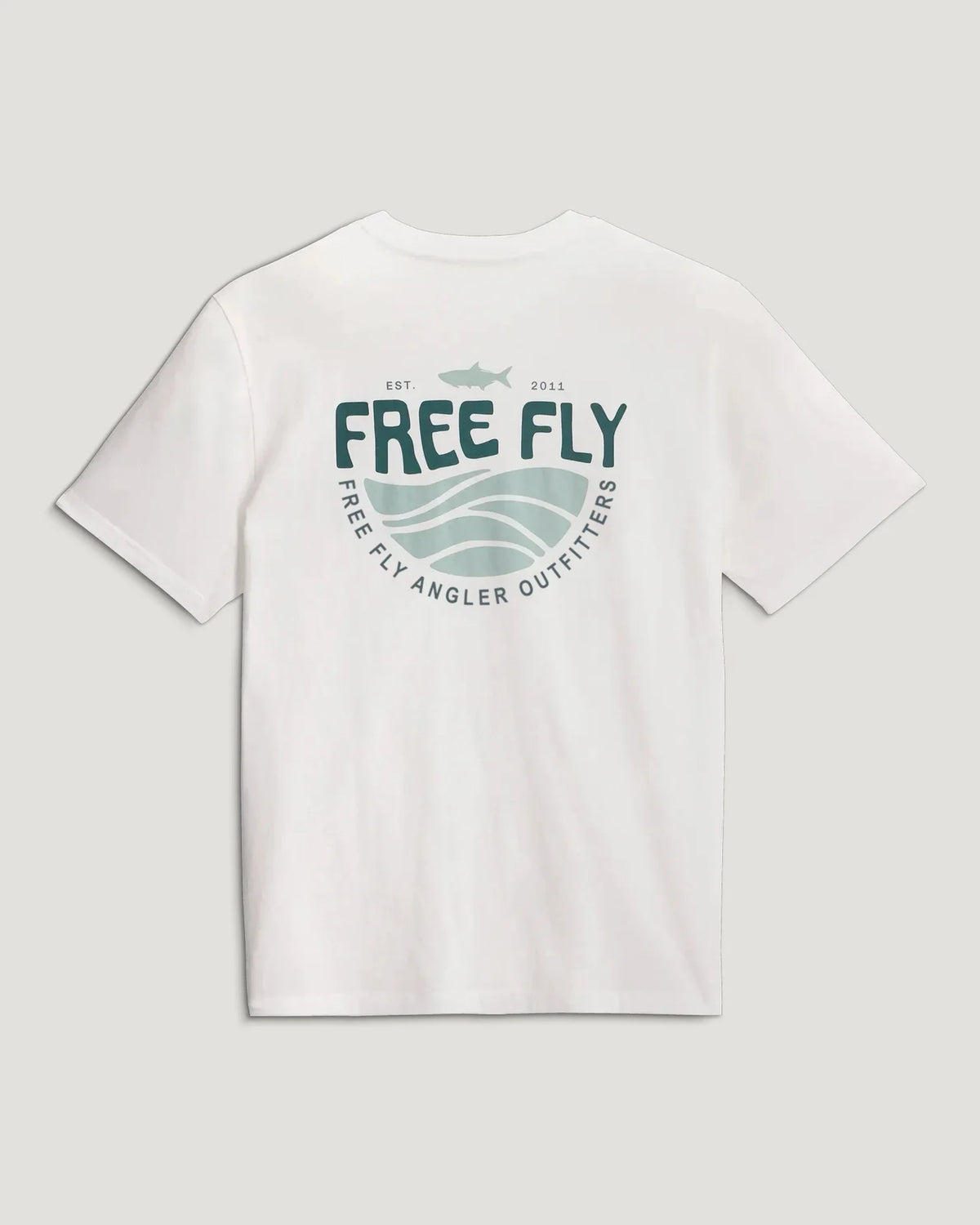 Free Fly Blue Edge Pocket Tee