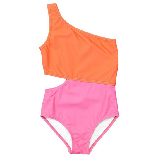 Girls' Snapper Rock Candy Colorblock One Piece