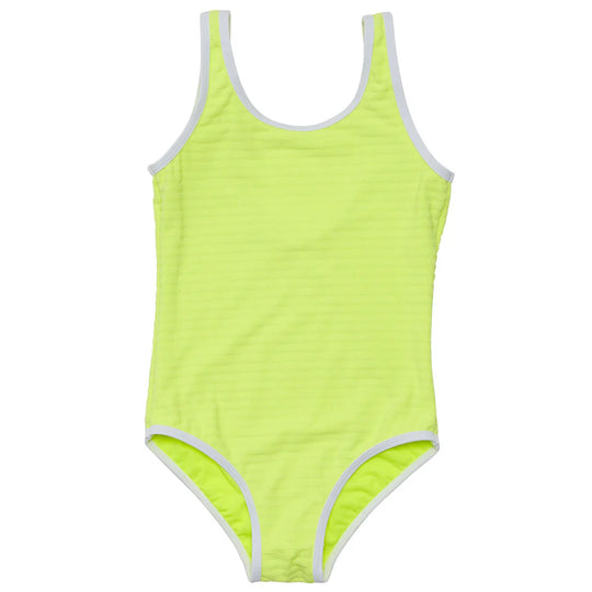 Girls' Snapper Rock Citron Zest Scoop Swimsuit