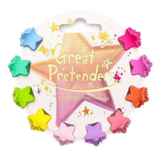 Rainbow Star Mini Hair Clips