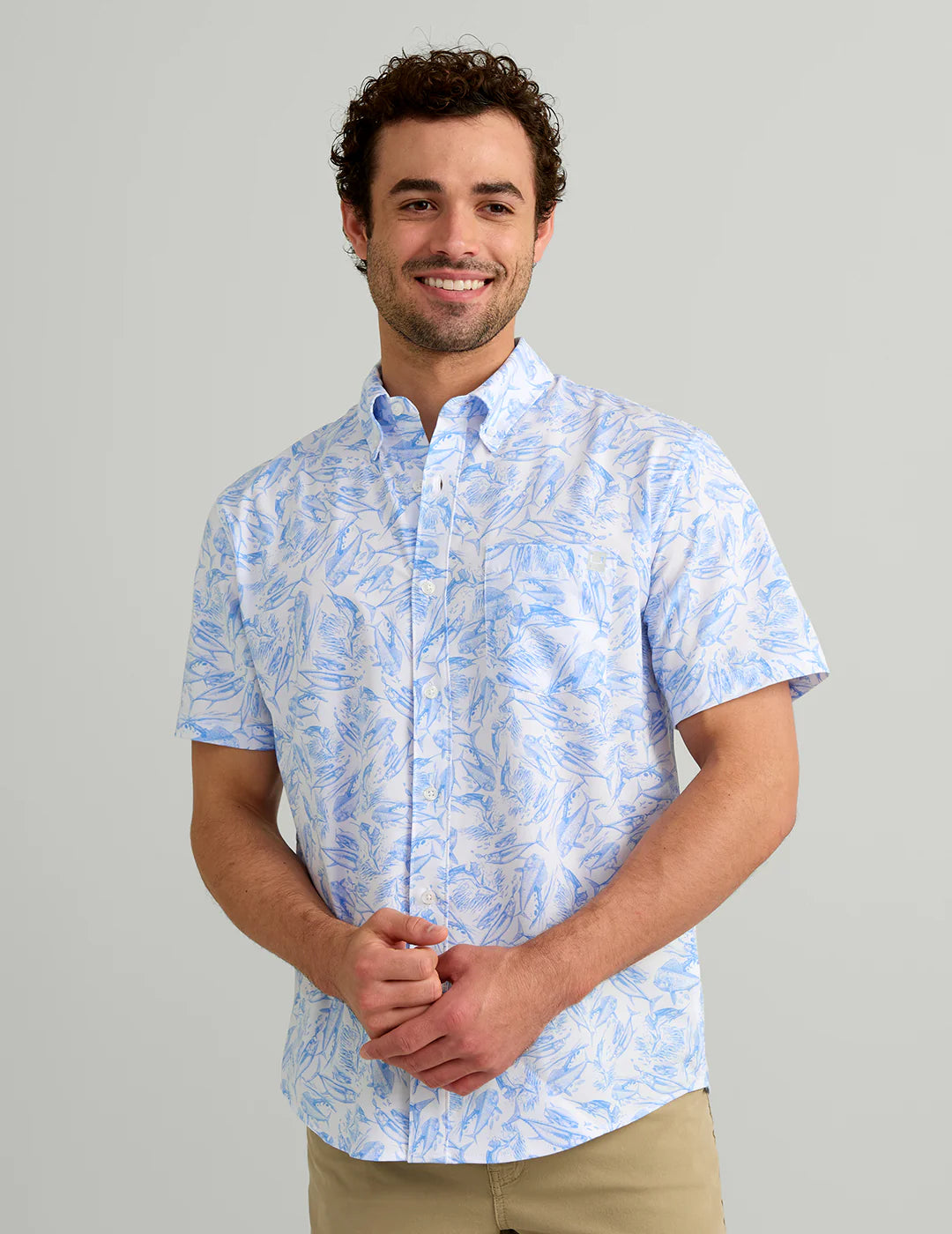 HUK Kona KC Printed Shirt