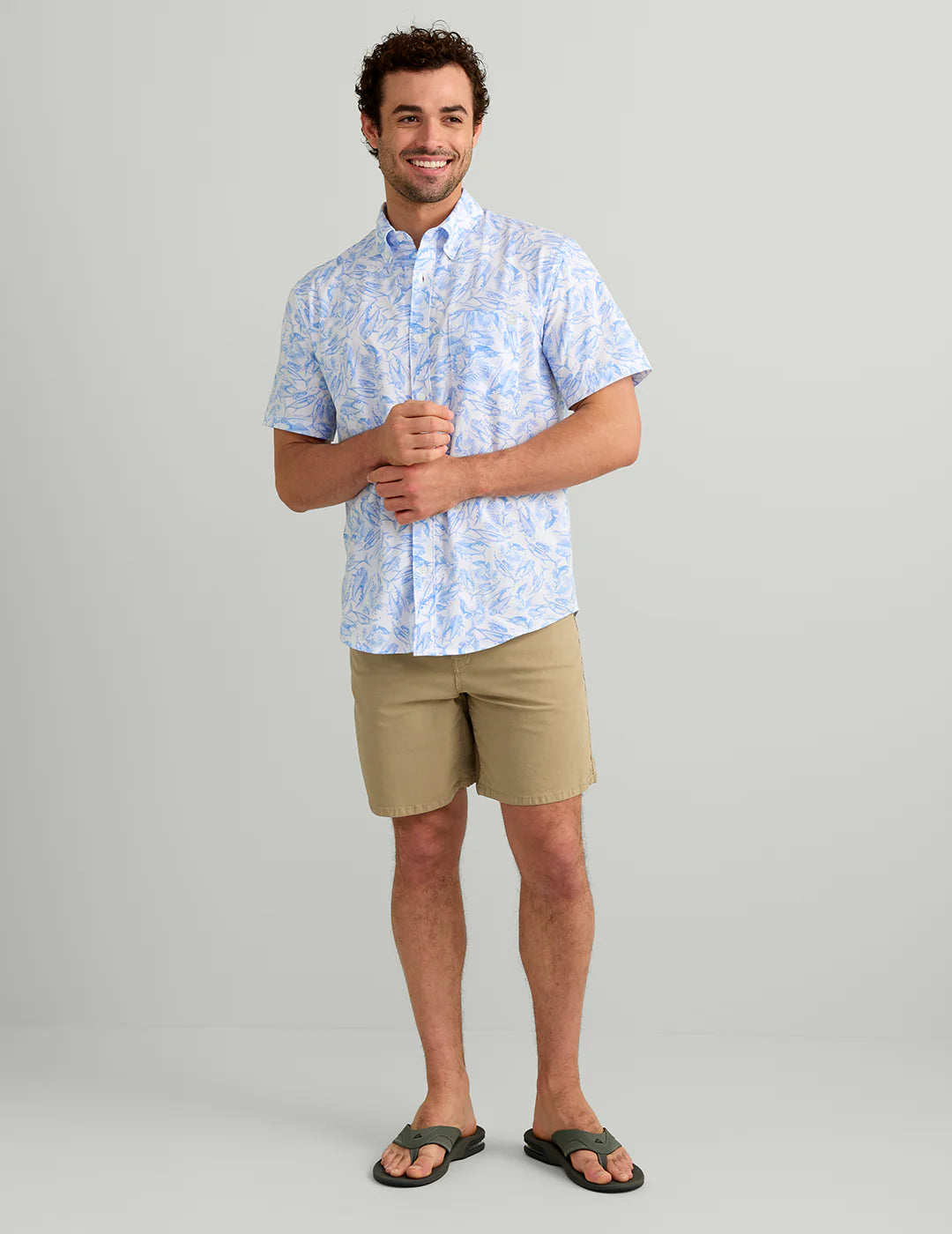 HUK Kona KC Printed Shirt