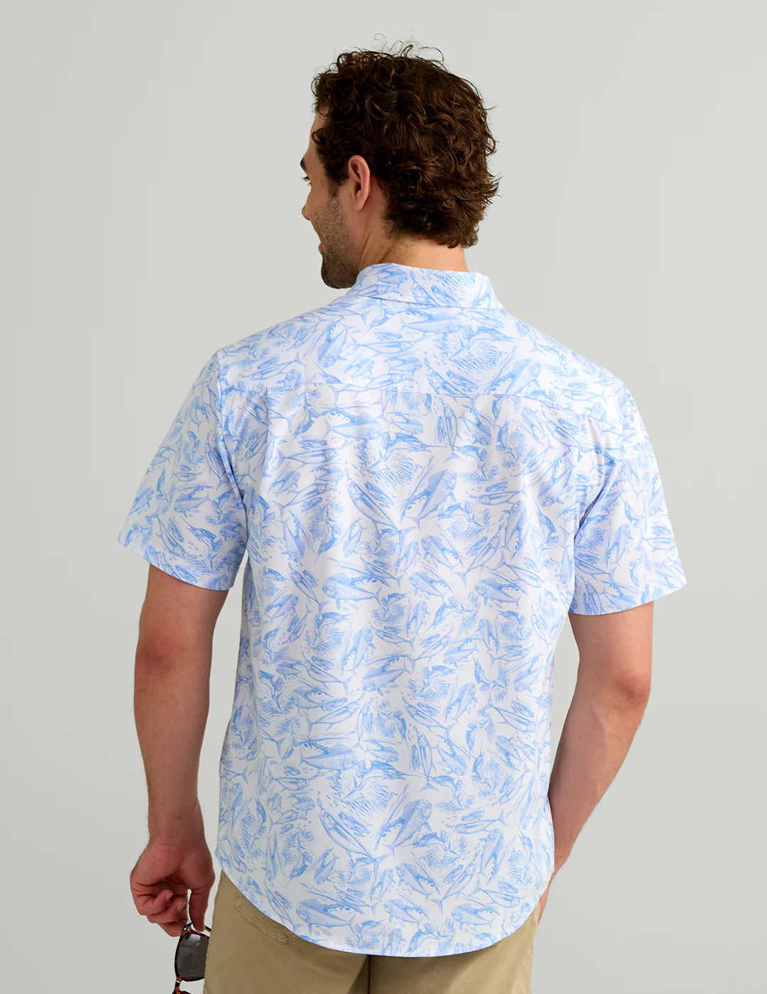 HUK Kona KC Printed Shirt