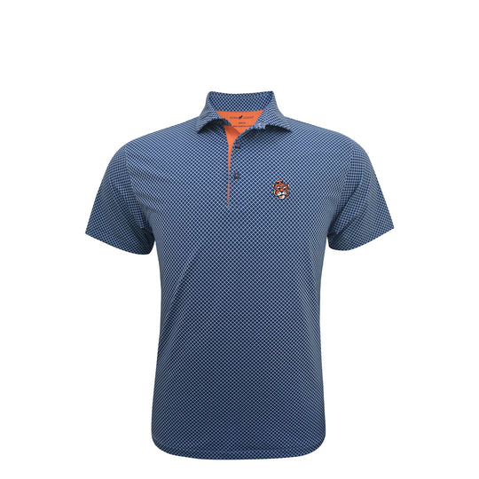 Taylor And Mick Aubie Geometric Polo