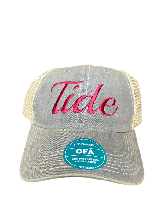 Legacy New Tide Script Trucker Hats