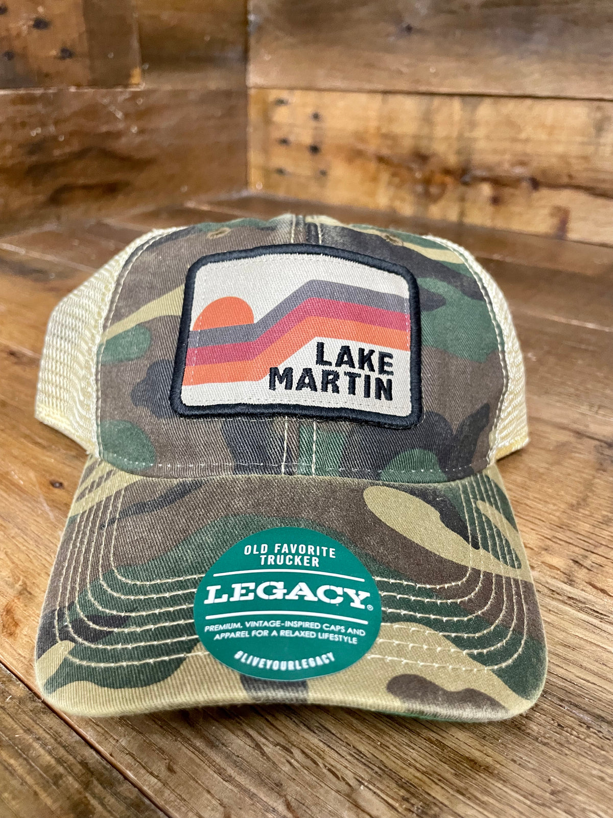 Lake Martin Sunset Patch Hat