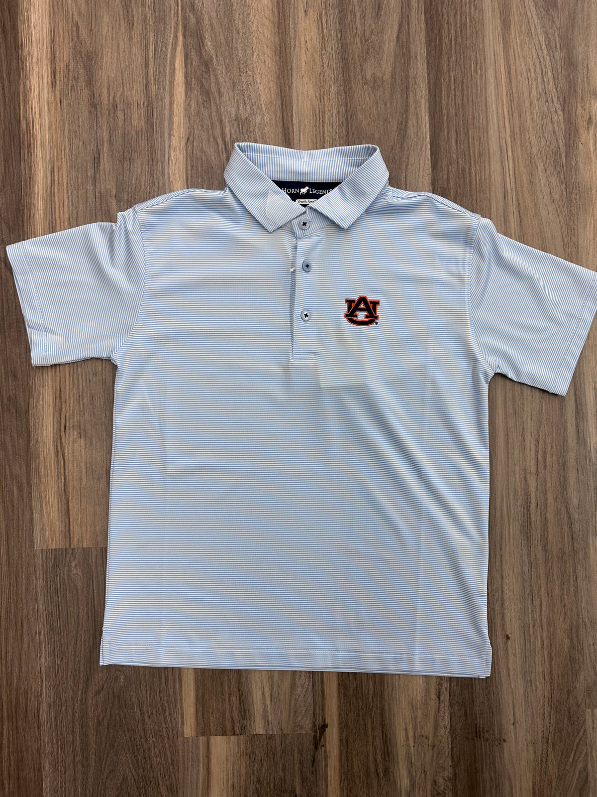 Auburn Stripe Polo Youth