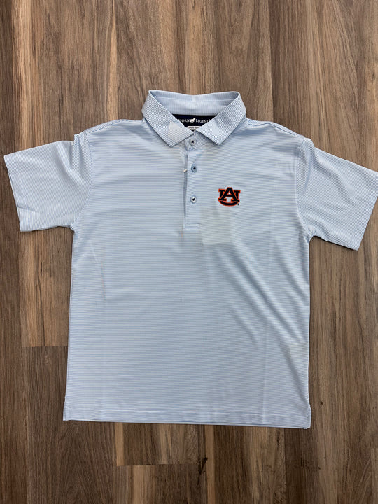 Boys' Auburn Stripe Polo