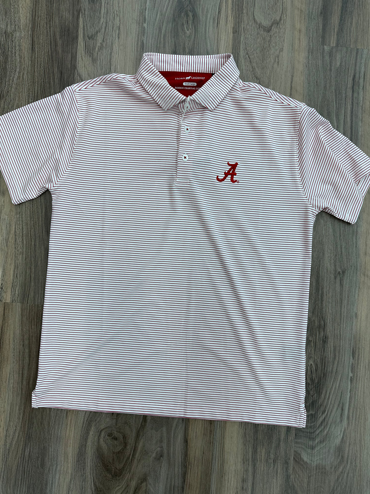 Alabama Stripe Polo Youth