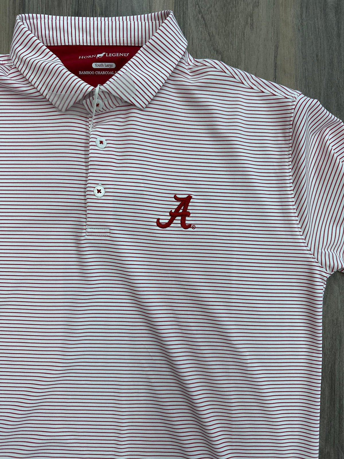 Alabama Stripe Polo Youth