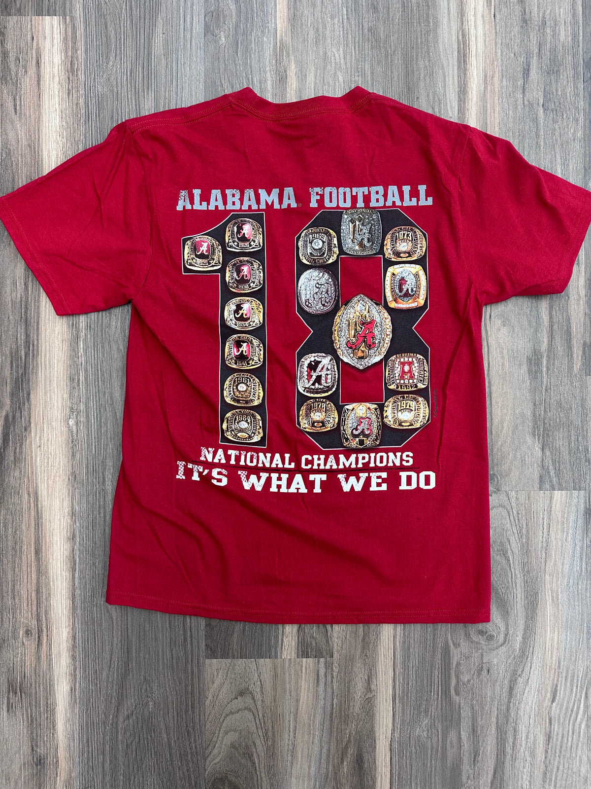 Bama 18 Rings Youth Tee