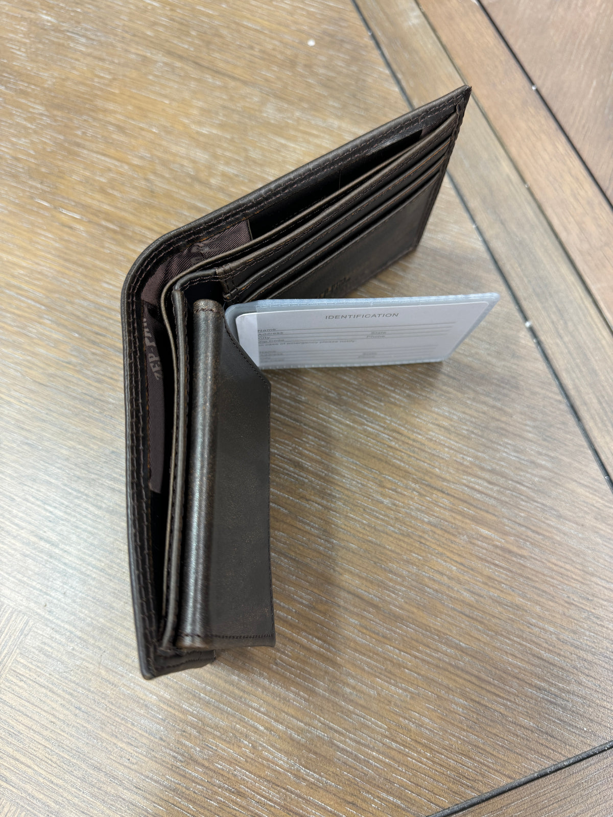 Zepplin Burnished Front Pocket Wallet