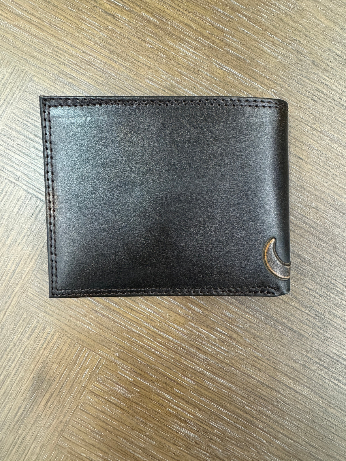 Zepplin Burnished Front Pocket Wallet