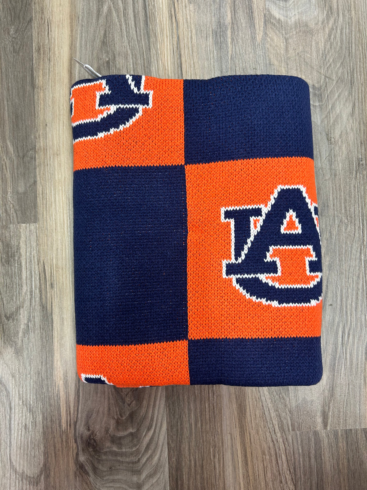 Hype &amp; Vice Auburn University First Class Intarsia Blanket